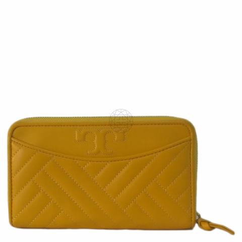 Tory burch wallet yellow new arrivals